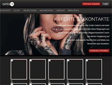 Tablet Screenshot of echte-sexkontakte.net